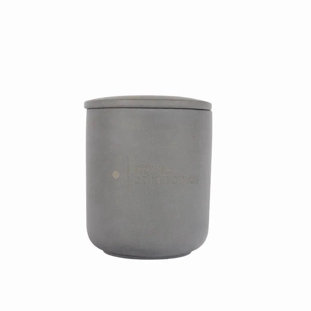 Aroma360 My Way Petite Ceramic Sand Wax Candle Set Charcoal 20oz Hard To Find
